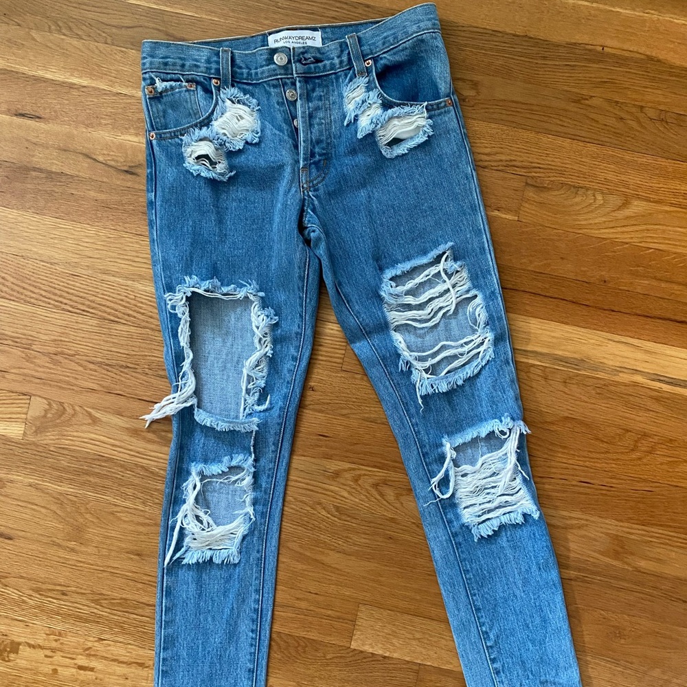 Custom Runwaydreamz LA Jeans